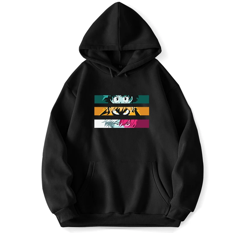 My Hero Academia One For All Japanese Anime Deku  Sweatshirts Men Hoodie Hoodies Pullovers Jumper Hooded Pocket Spring