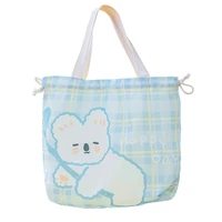 cute lunch bag kawaii portable insulated cooler bag heat drawstring lunch box tote bag ladies kids food bag