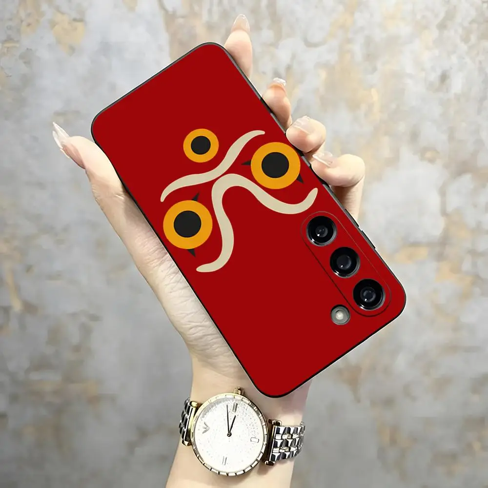 Фото Аниме-чехол для телефона «Принцесса Мононоке» для Samsung S26 Ultra S25 Edge S23 S22 S21 S20 A57 A37 A17 Plus S24 Fe №1