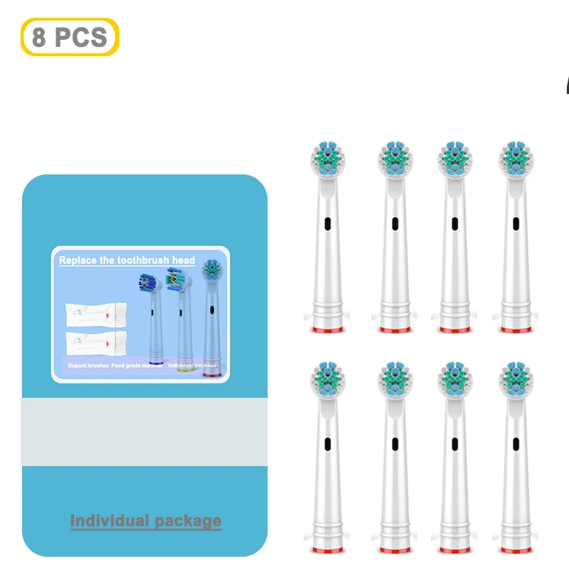 

8 шт., сменные насадки для электрической зубной щётки Oral B