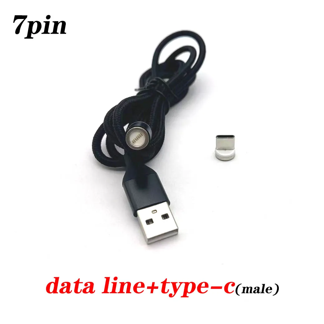

Магнитные насадки для магнитного кабеля Micro USB Type C 7-контактный магнит Запасная часть Заглушка для телефона Пылезащитная заглушка для Samsung Xiaomi