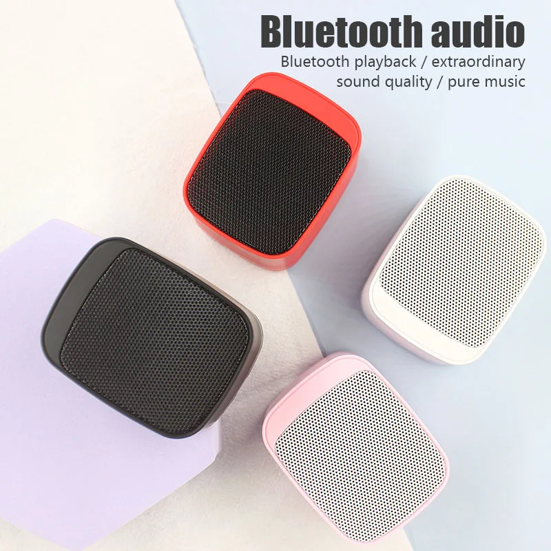 

Mini Portable Bluetooth Speaker Smart Outdoor Car Home Subwoofer Player Handheld Sports Music Wireless Loudspeaker For Phones PC