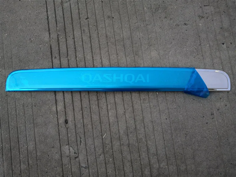 Аксессуары для NISSAN QASHQAI DUALIS 2007-2013 хромированная крышка багажника из АБС-пластика