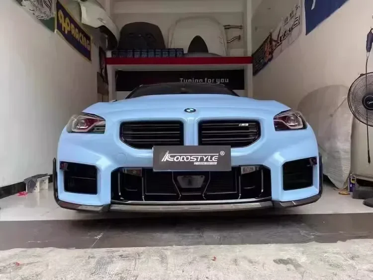 Высококачественный бампер из углеродного волокна для BMW M2 G87 2021-2024 передний