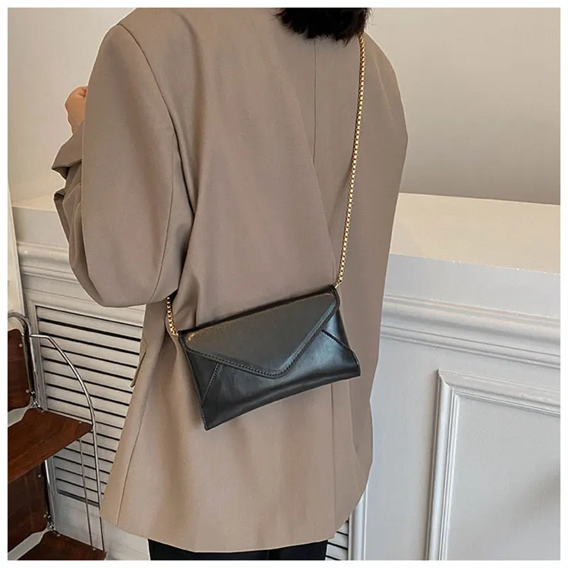 Pearlescent small bag fashion candy color girl chain single shoulder messenger bag New Style Phone Purse for Women