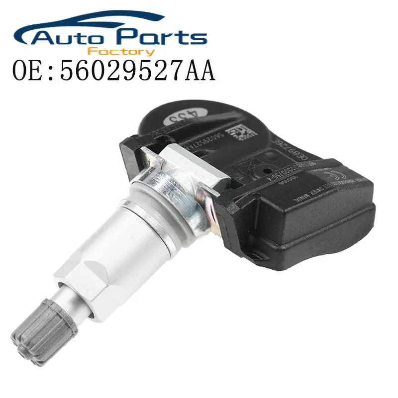 

56029527AA Tire Pressure Monitoring System Sensor Tire Pressure Sensor 433MHz For Chrysler 200 300 For Dodge 68078768AA TPMS