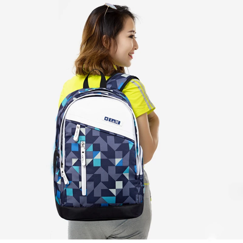 

2022 Casual Business Men Computer Backpack Light 15 inch Laptop Bag Waterproof Oxford cloth Lady Anti-theft Travel Backpacks