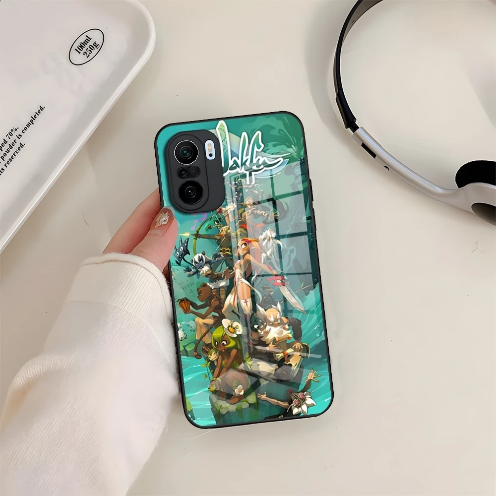 Игровой чехол W-wakfu для Xiaomi 14 Lite 12 Pro 11t 13 POCO M6 M5 X6 X5 X3 NFC F5 F6 стеклянный
