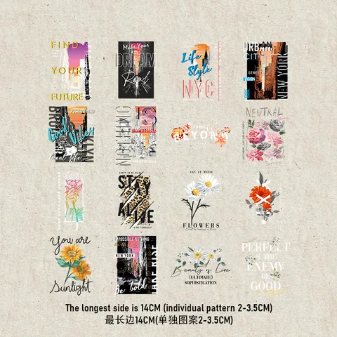 Термоаппликации для одежды с собакой и цветами