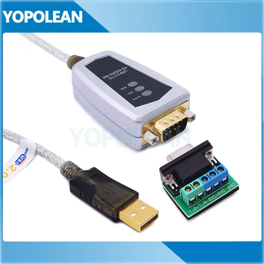 

Кабель-переходник с USB 2,0 на RS485 RS422 с последовательным преобразователем и чипом FTDI на Windows 10 8 7