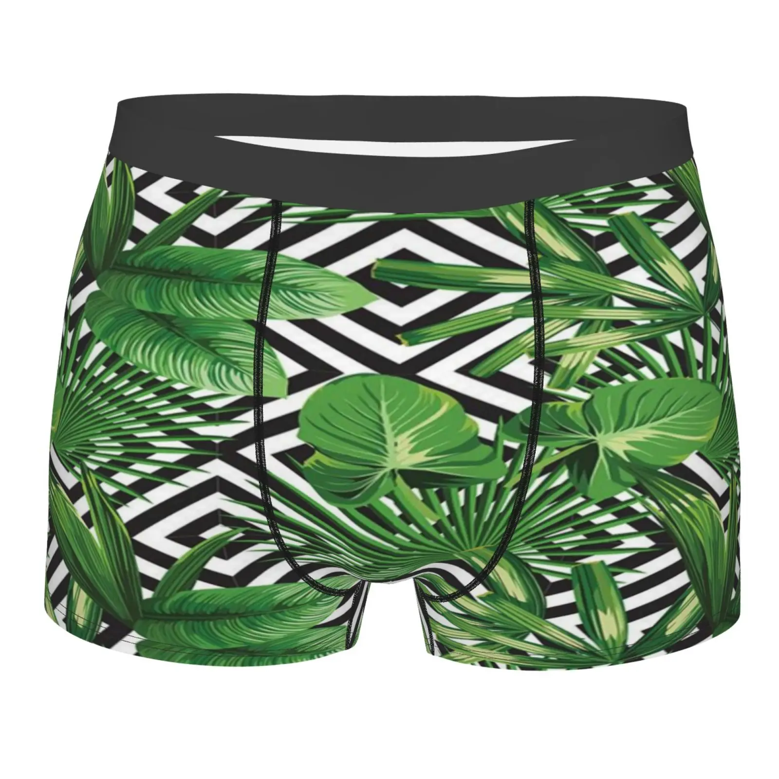 

Monstera Banana Palm Leaf 2558 Boxer Briefs Polyester For Guys Men Xs Boxer Sexy Hombre Boys Men Low Teen Boy Boxer Uomo Funny