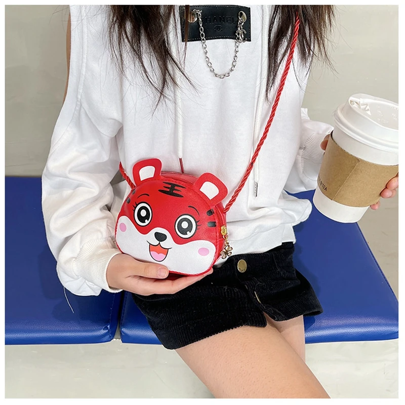 Fashionable Cartoon Children's Bag Kindergarten Boys and Girls Shoulder Crossbody Bag Mini Kids Coin Purse Wallet