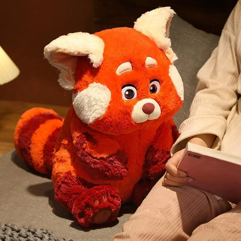 Disney Turning Red Plush Toy Pixar Movie Anime Kawaii Bear Large Red Panda Stuffed Doll Cute Pillow Gift For Kids Children