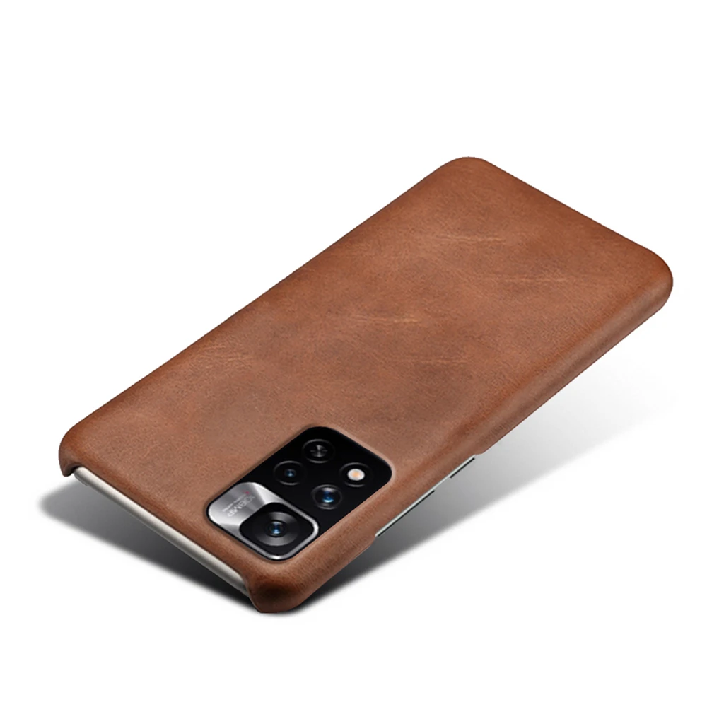 

Luxury Vegan PU Leather Coque For Xiaomi Redmi Note 11 Pro Cover Wearable Slim Funda For Xiomi Redmi Note11 Note 11Pro Case Capa