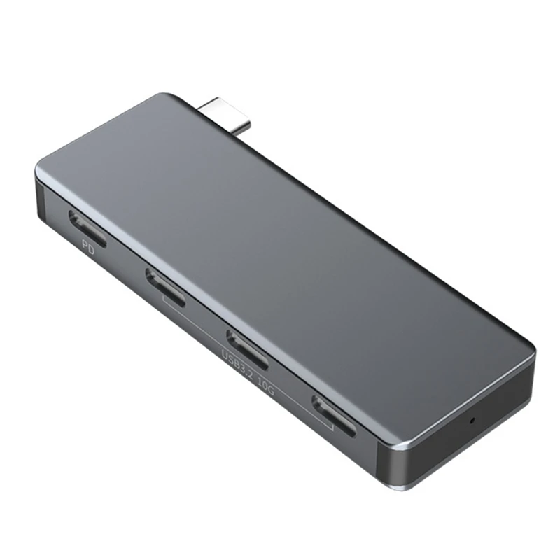 Концентратор 4 в 1 Type-C порта USB Type C к USB3.2 Gen2 разветвитель адаптер PD 10 Гбит/с для Pro Air