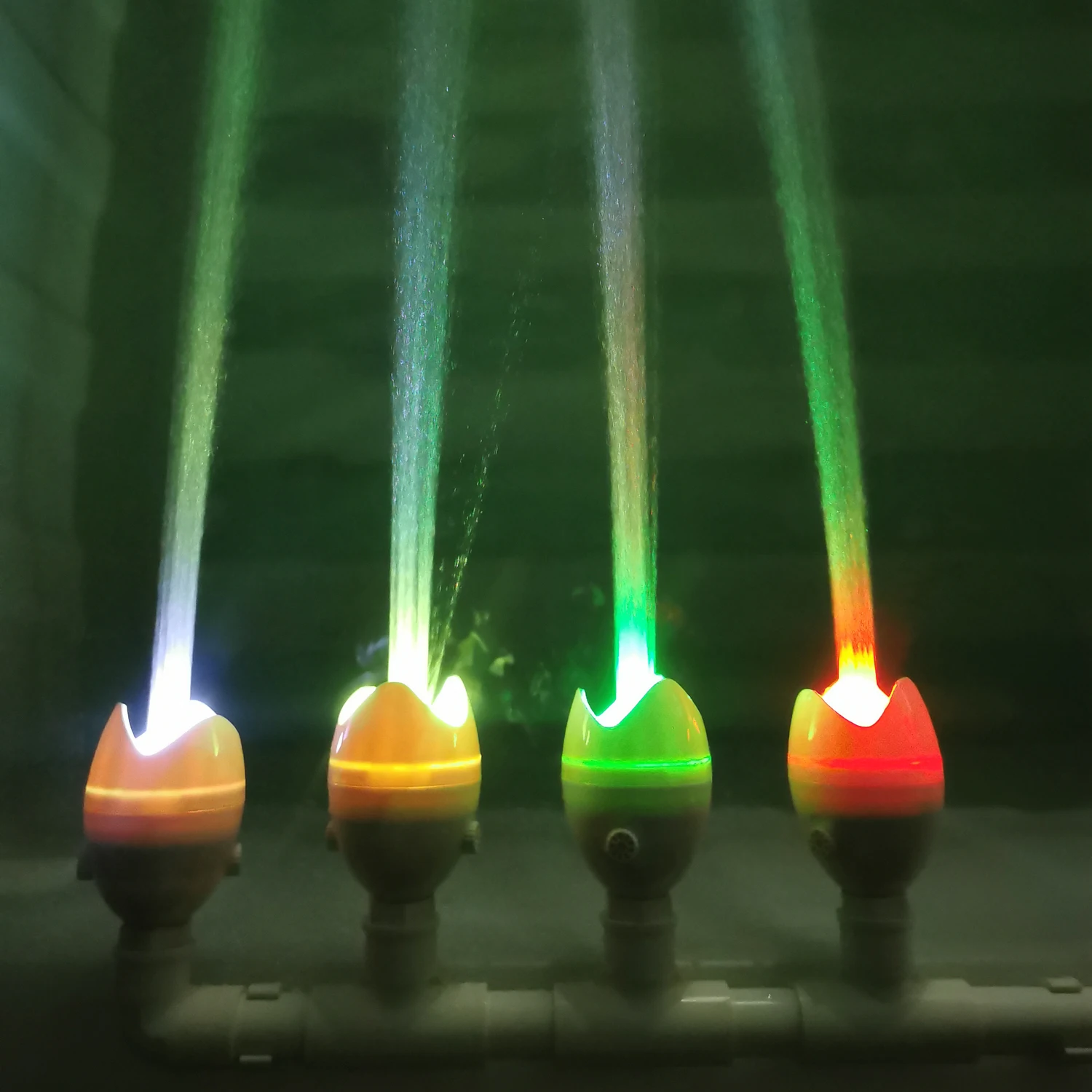 

Connected Design Patented Light Water Light Pool To Rockery Consuming Product Power Without Fountain New Running Nozzle
