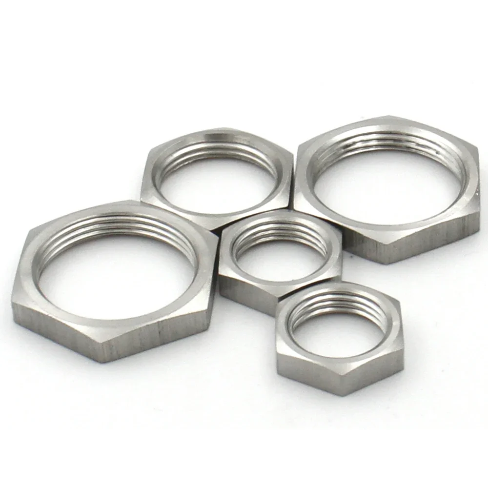 5/10 шт. M8 M10 M12 M14 M16 M18 M20 M22 M24 M25- M30 304 Метрическая Шестигранная гайка из нержавеющей