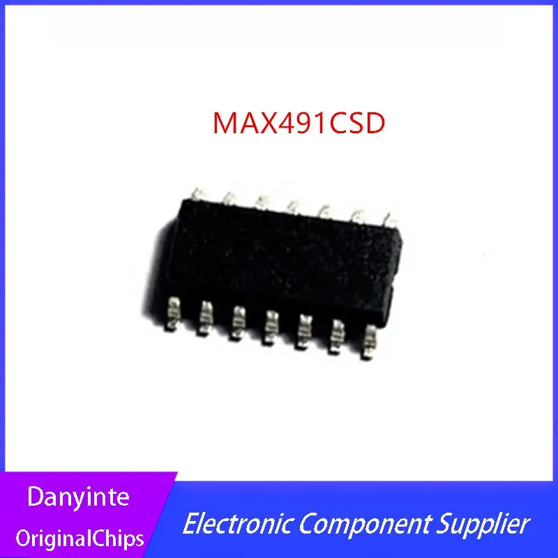 

NEW 10PCS/LOT MAX491CSD MAX491 SOP-14