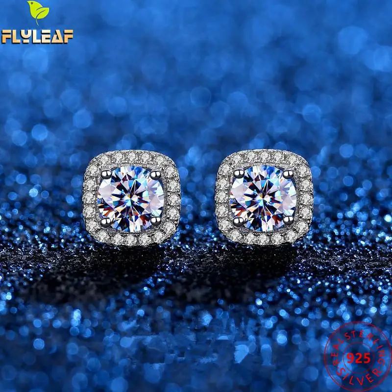 Серьги женские блестящие из серебра 0 5 пробы 925 карат |