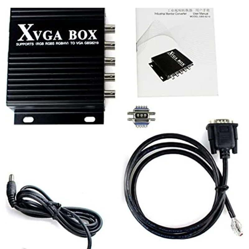 

XVGA Box RGB RGBS MDA CGA EGA To VGA Industrial Monitor Video Converter GBS-8219 Industrial Monitor Converter US Plug