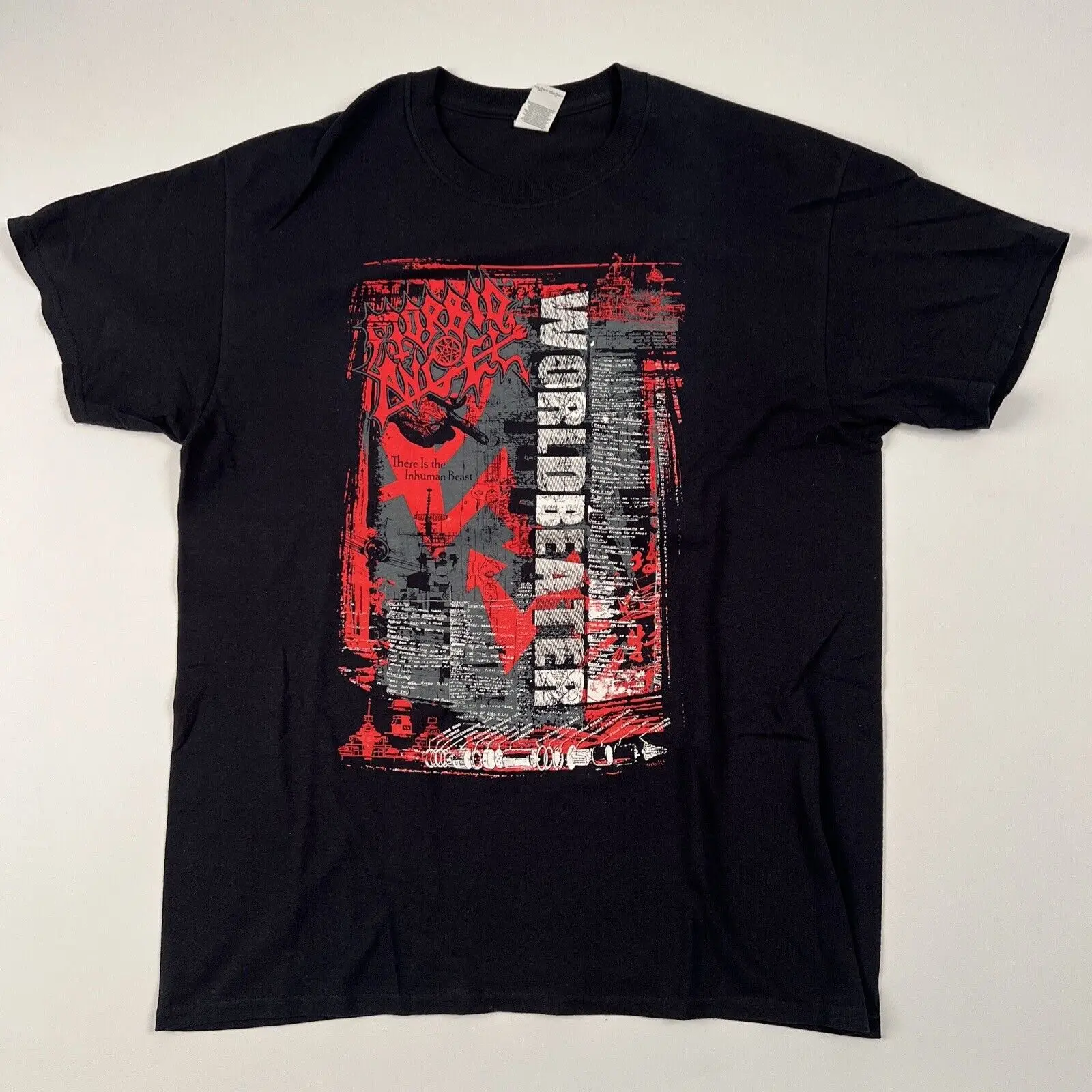 Футболка с изображением ангела Morbid