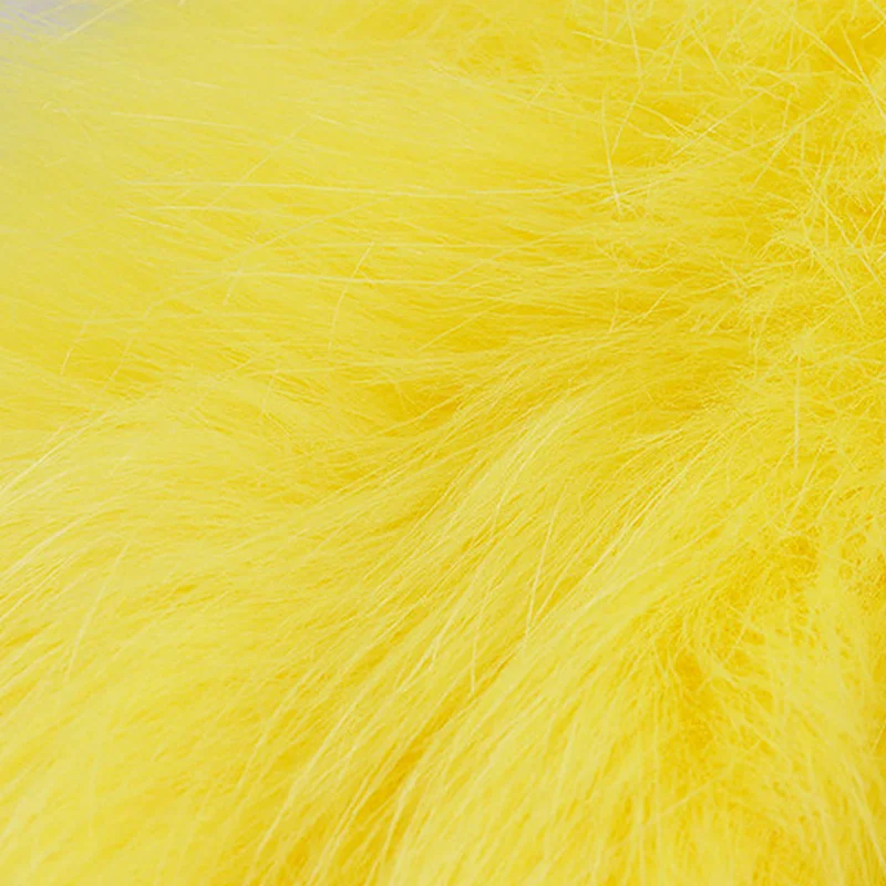 Winter Faux Fur Coat Fox Fur Coat Winter Short Warm Fox Fur Round Neck Long Sleeve Stitching Coat Woman Winter Coats and Jackets