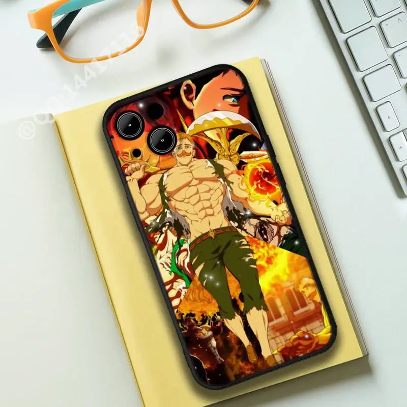 Чехол Escanor Seven при смертных грехах для телефона iphone 13 pro 12 11 Pro Max X XR Mini XS 7 8 6s plus SE 2020