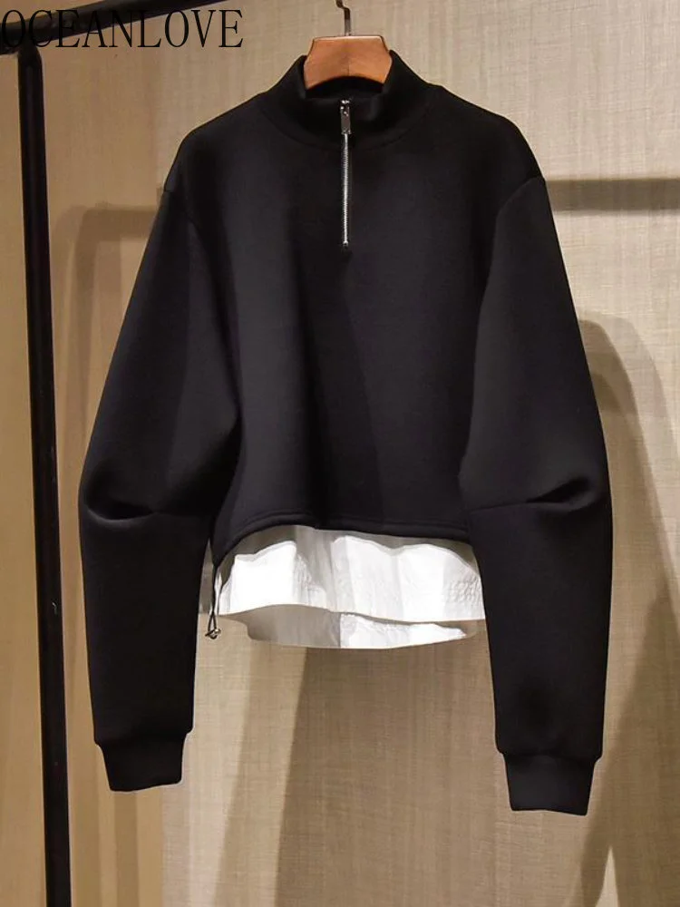 

Толстовка женская с воротником-стойкой, на молнии, 2 шт.