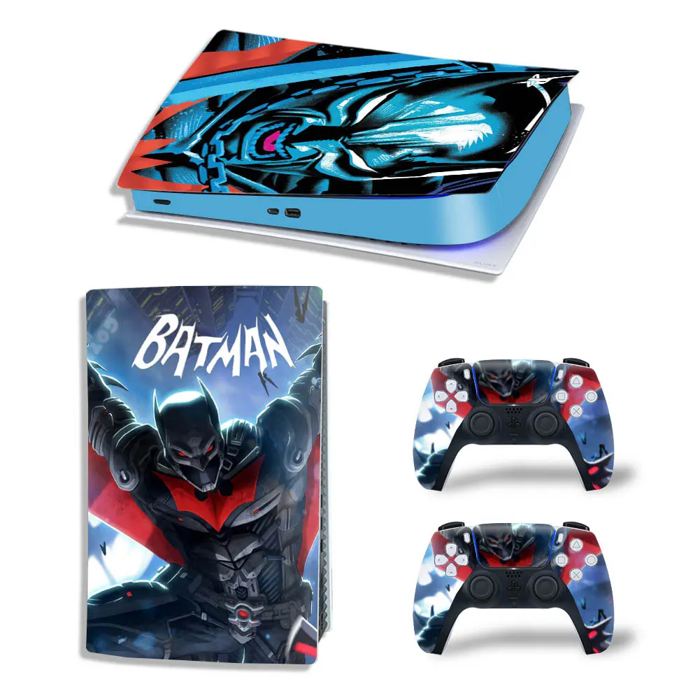 Виниловый чехол с изображением Бэтмена комиксов Marvel PS5 для цифровой консоли