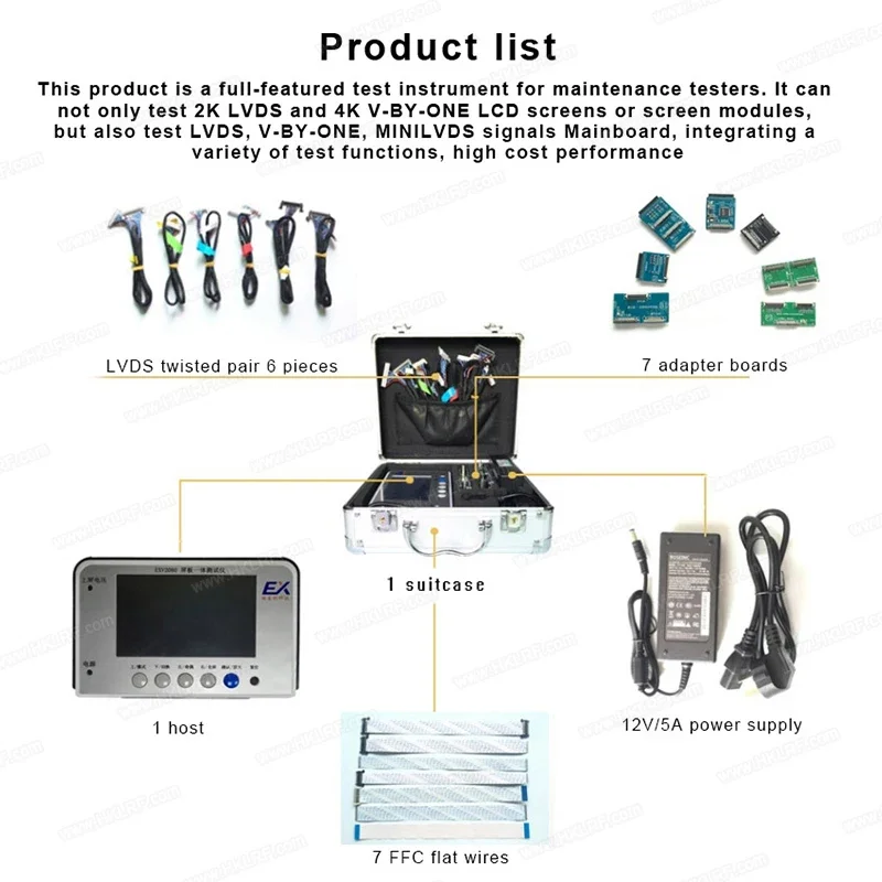 Китайская версия диагностический прибор 2 в 1 EXV2080 для ТВ-материнской платы и