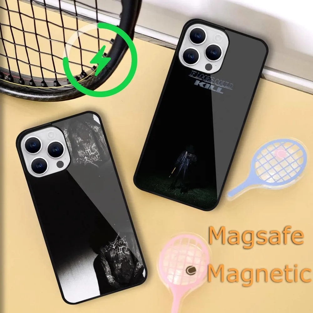 Чехол для телефона Rapper Destroy Lonely iPhone 15 14 13 12 11 Plus Pro Max Magsafe с магнитной беспроводной
