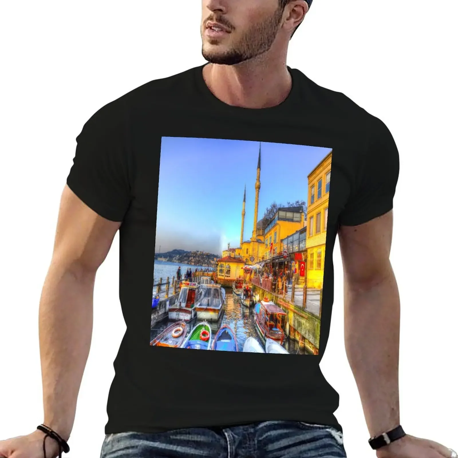 Футболка The Bosphorus Istanbul быстросохнущие футболки с рисунком спортивные мужские