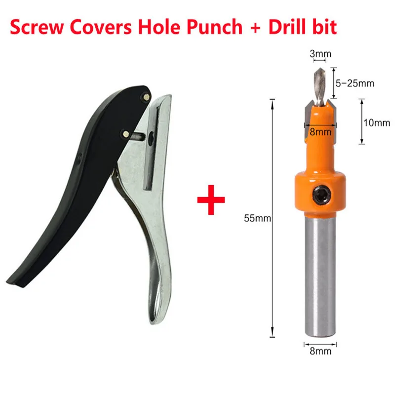 Screw Covers Hole Punch 8mm Aperture Round Punch Pliers Credit Photo Paper Card Corner Round Puncher Plier Paper Cutter In Stock