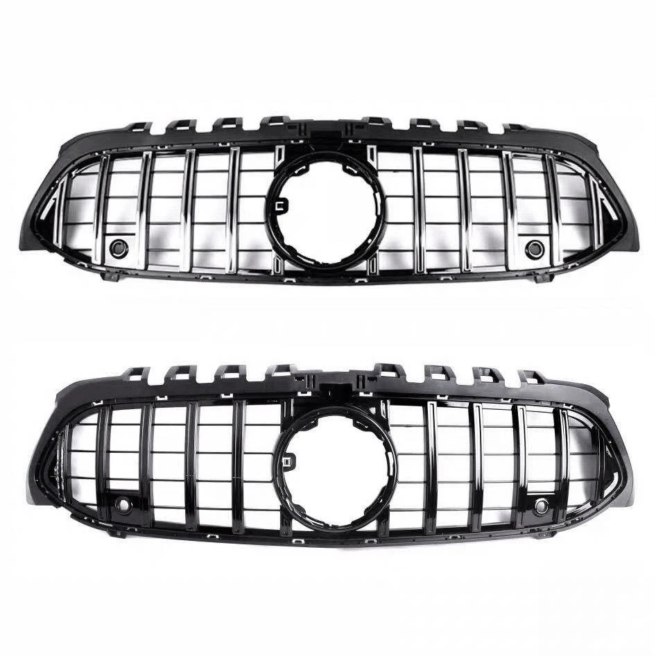 Для Mercedes Benz A Class W177 2019-2023 Автомобильная решетка переднего капота гоночный бампер