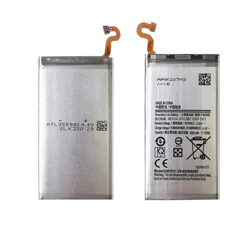 Замена аккумулятора для телефона Samsung Galaxy S9 G9600 SM-G960F SM-G960 G960F G960 EB-BG960ABE 3000 мАч