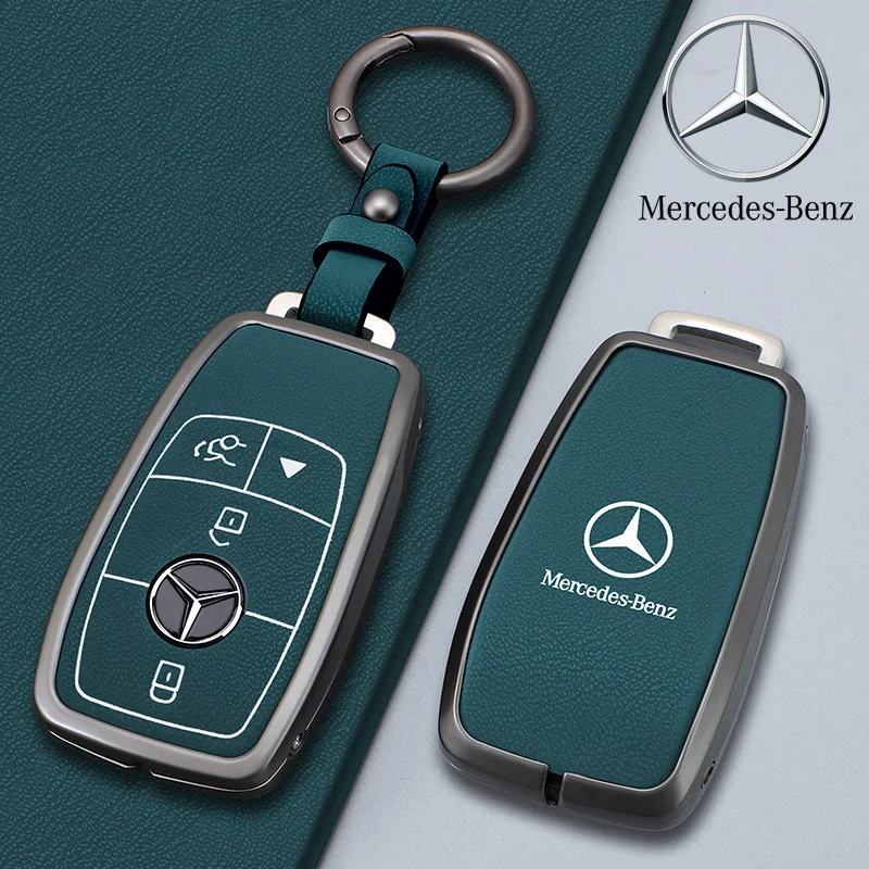 Чехол для автомобильного ключа из сплава чехол Mercedes Benz A B C E G Class C200 GLK C300 E350 W205 E260L