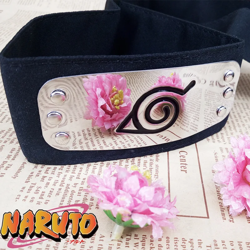 

Japanese anime Naruto luminous headband cosplay metal length about 110cm headgear ninja warrior bezel anime decorative toys