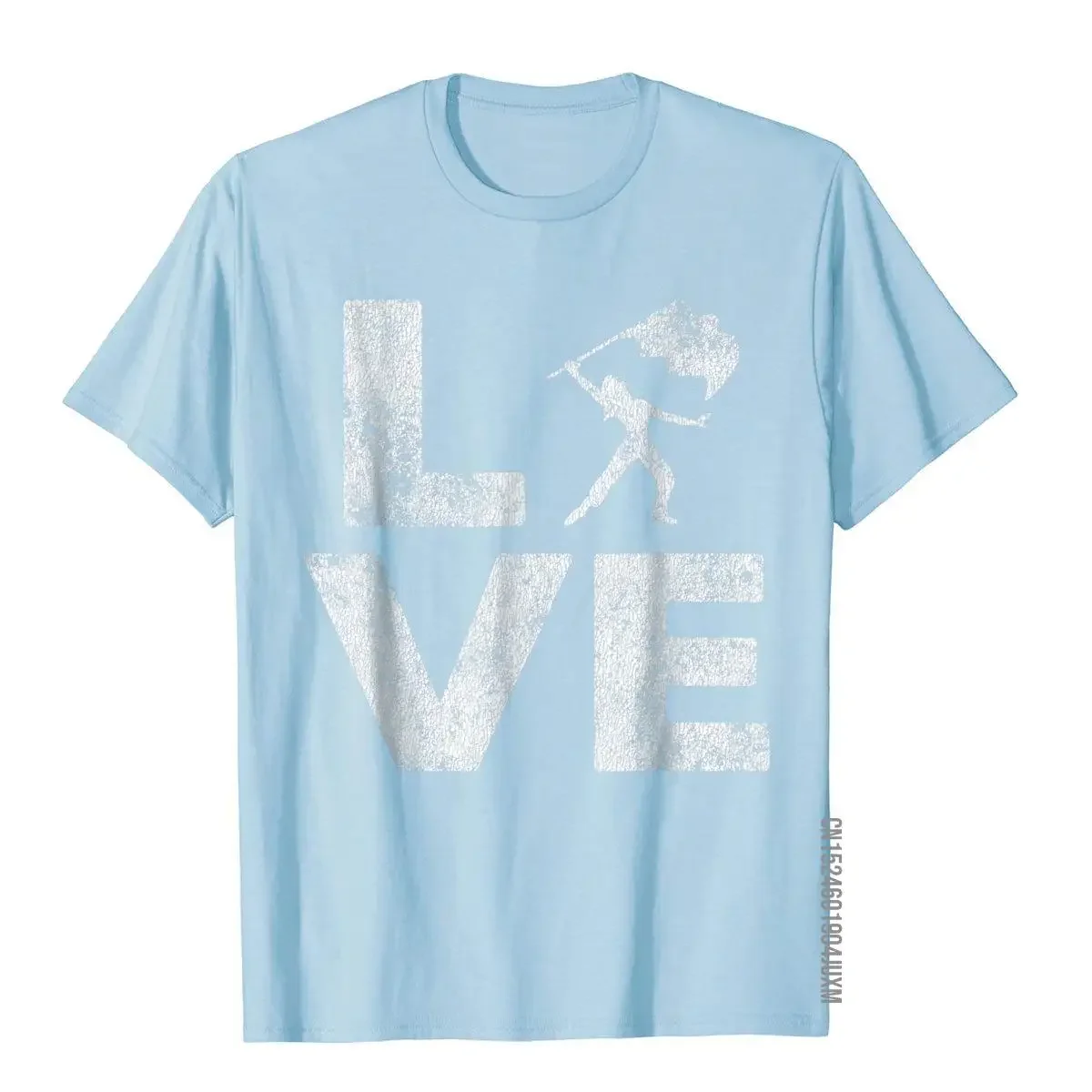 Мужская зимняя хлопковая Футболка Love Color Guard Спортивная футболка |