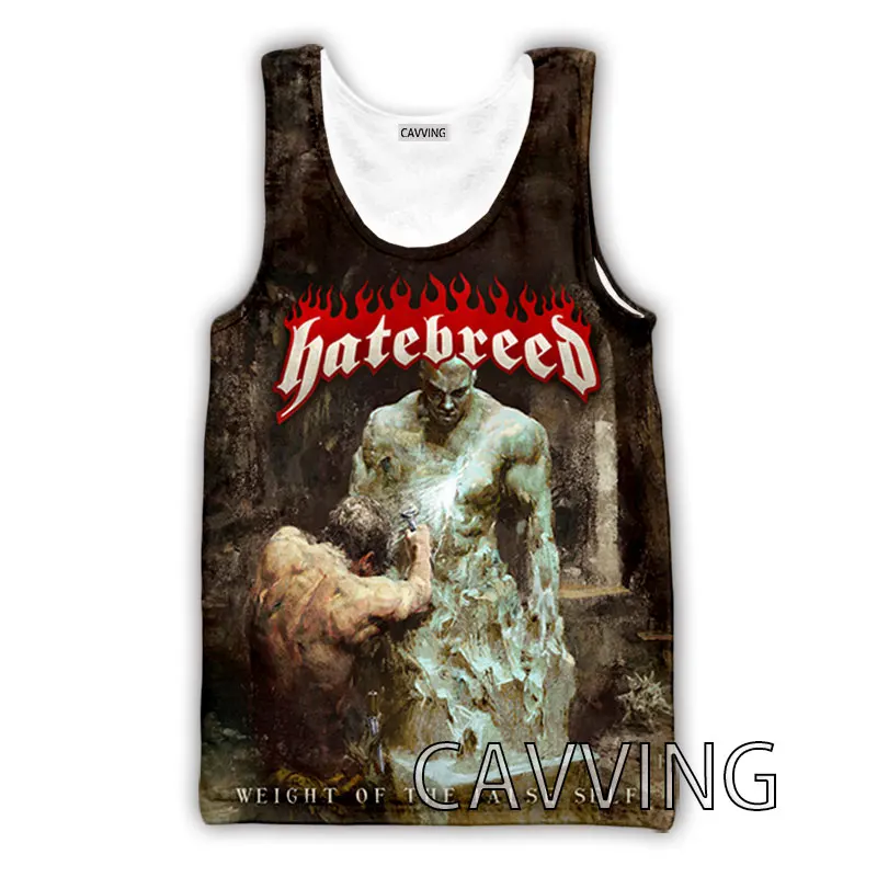 

CAVVING 3D Printed Hatebreed Rock Tank Tops Harajuku Vest Summer Undershirt Shirts Streetwear for Men/women