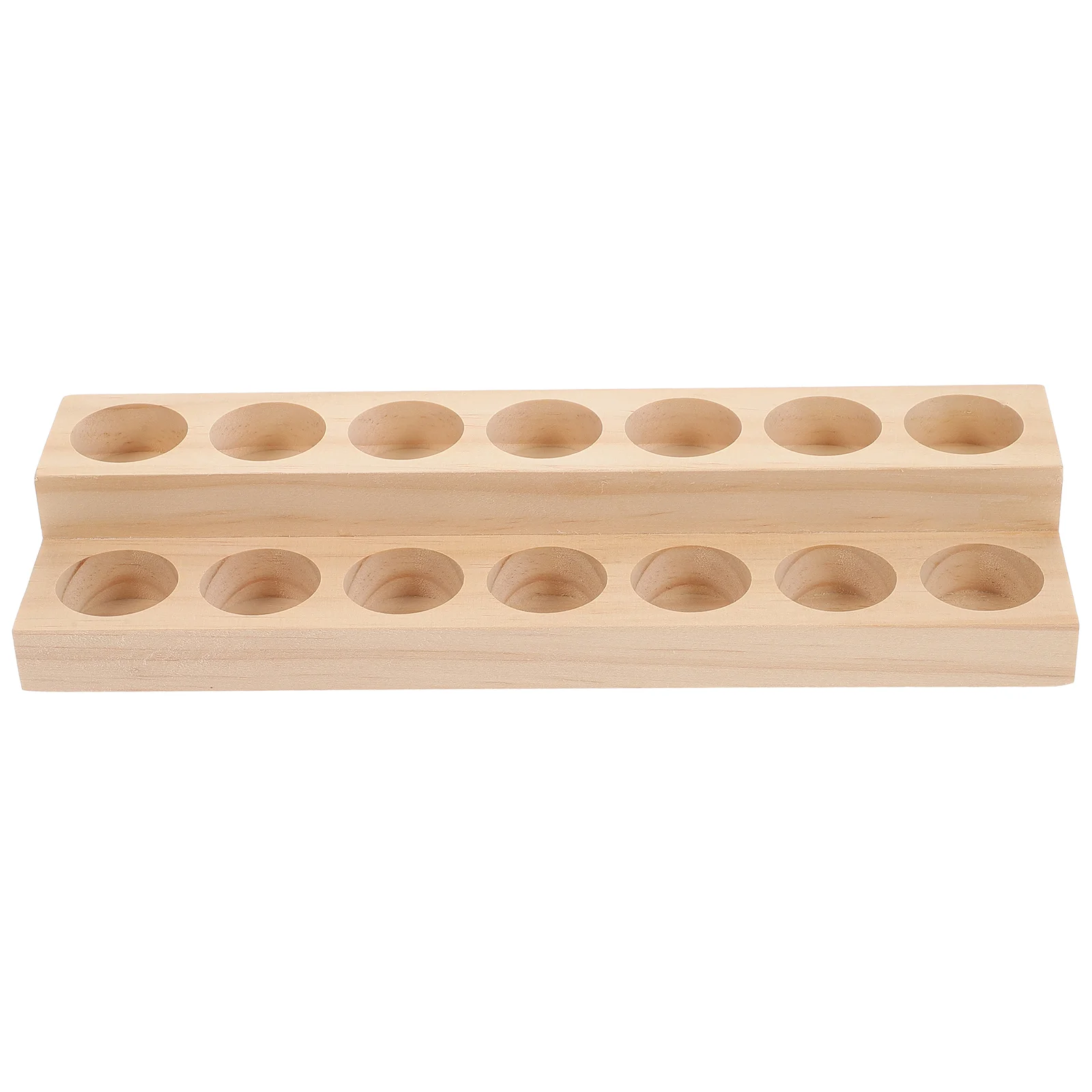 

Essential Oil Holder Bottle Organizer Rackstorage Nail Case Wooden Polish Aromatherapy Box Bottl Oils Display Stand Bottles