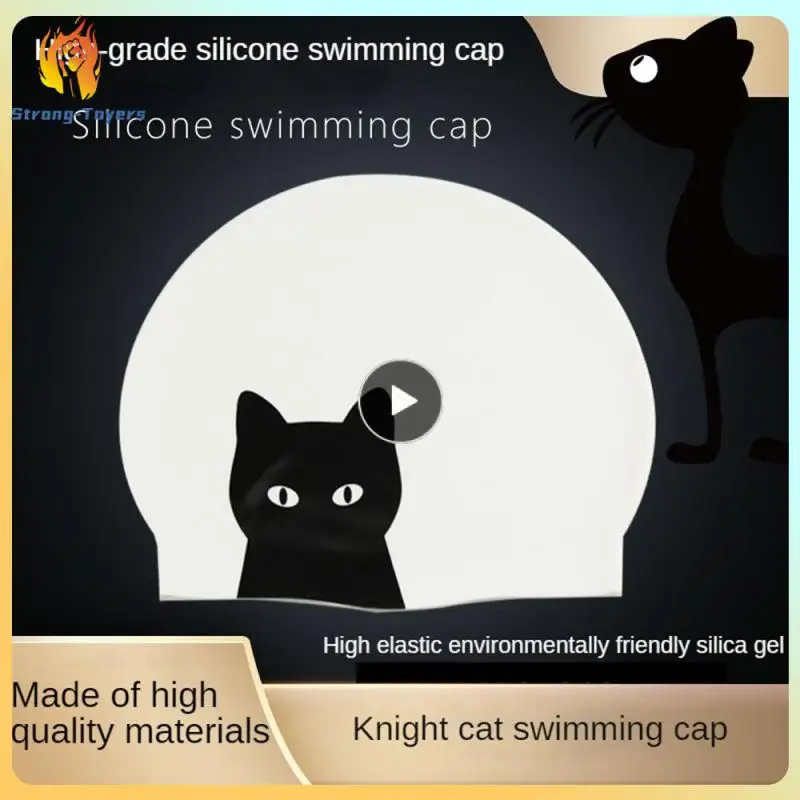 

Durable Swimming Cap Waterproof Swim Cap Silicone Swim Caps