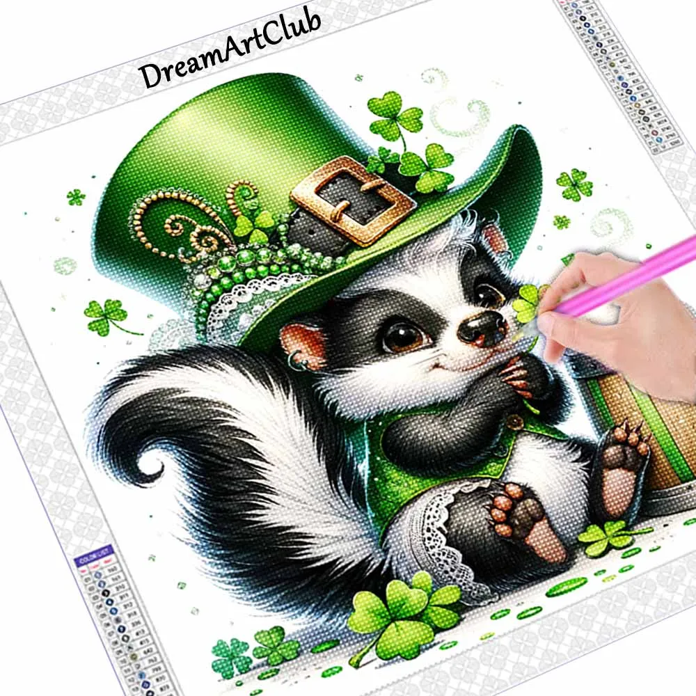 Набор для алмазной живописи Енот Алмазная мозаика 5D DIY Наборы вышивки крестом