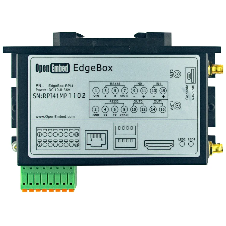 

Аксессуары для raspberry pi 4b gateway lora, промышленный компьютер 4G, Интернета вещей, интерфейс linux для мужчин и женщин