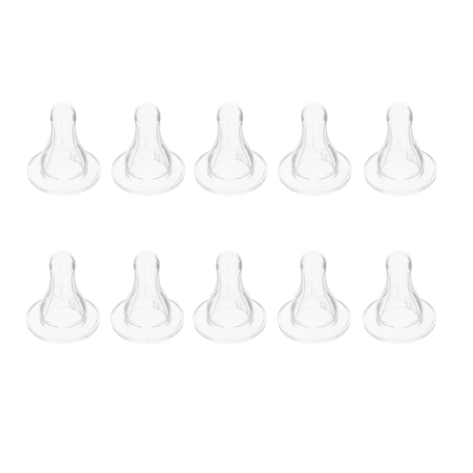 

10pcs Bottles Replacement Nipples Lamb Livestock Feeding Pacifiers