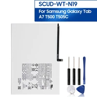replacement battery scud wt n19 for samsung galaxy tab a7 t500 t505c tablet battery with free tool 7040mah