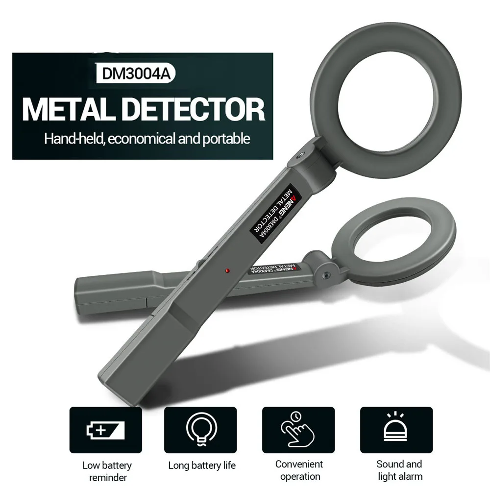 

U30 DM3004A Metal Detector High Sensitivity Body Search Tools Portable Handheld Security Super Scanner Tool Finder