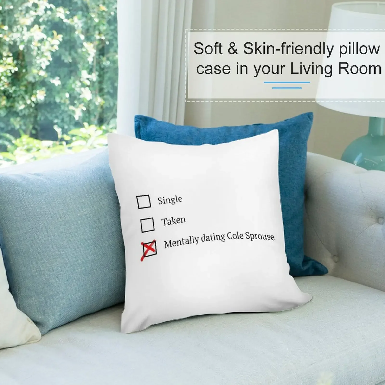 Ментально знакомства Cole Sprouse Декоративная подушка Наволочка Подушка Декор