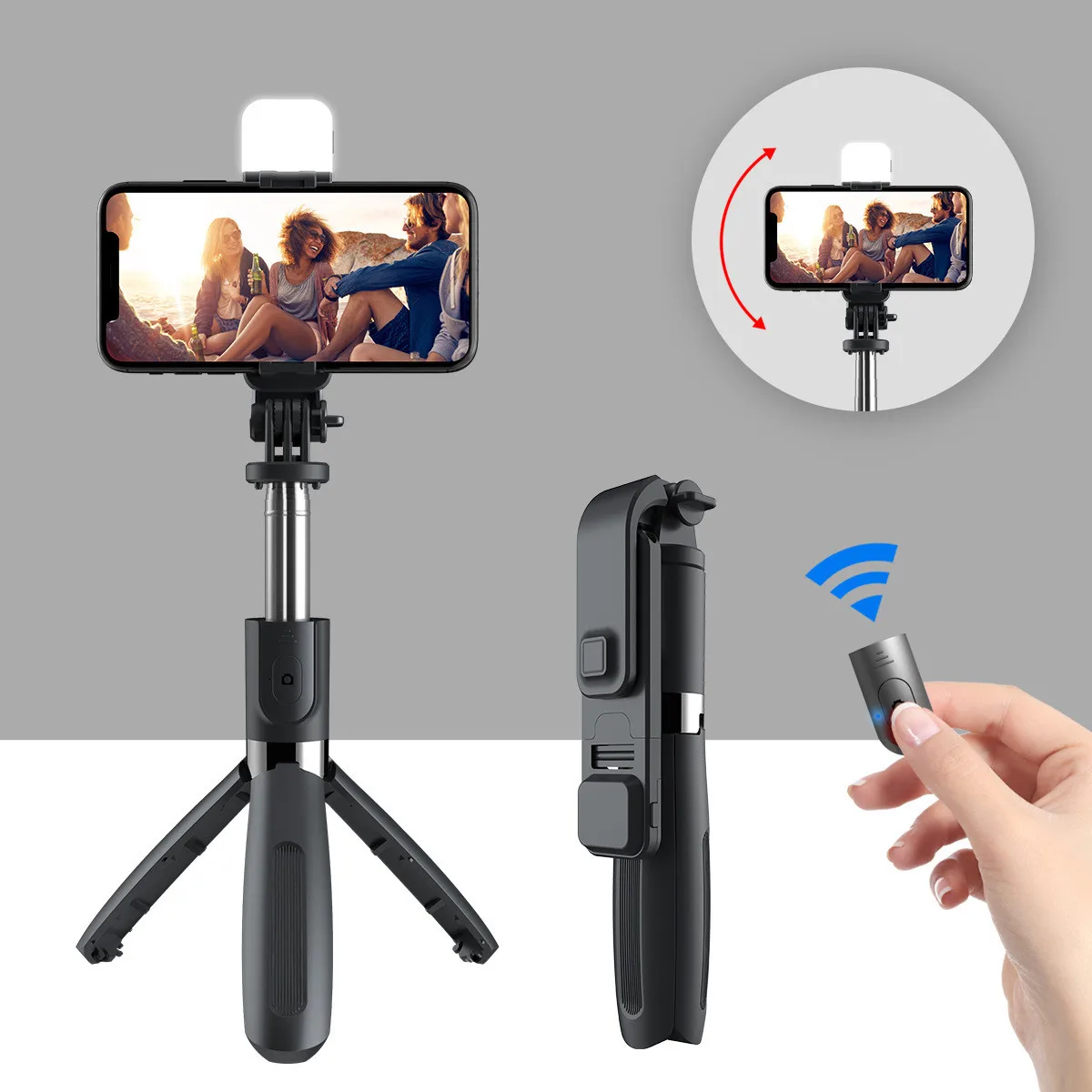 

Беспроводная Bluetooth-селфи-Палка с поворотом на 360 °