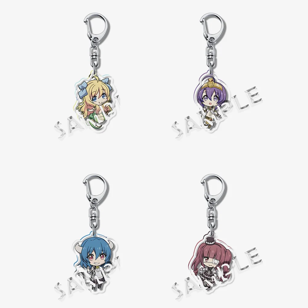 Аниме Дропк на Моем Дьявола! 6 см акриловый брелок Юрин Ханазоно Джашин-чан Медуза