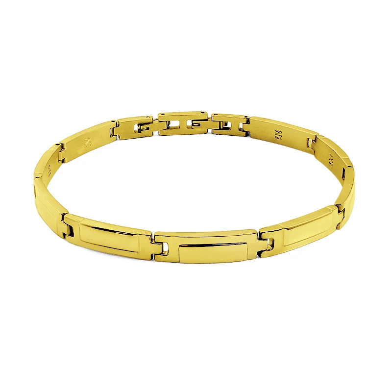 Promotion 23cm stainless steel sliver bracelet bangle indian bangles Chain Bracelet 6MM Wholesale Jewelry Gift |